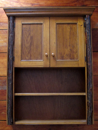 Rustic Bathroom Cupboard